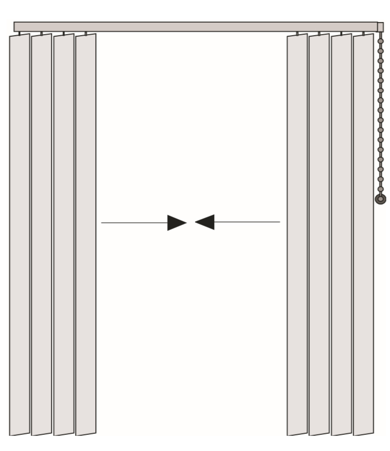 vertical sterowanie po prawej stronie pakiet dzielony na środku